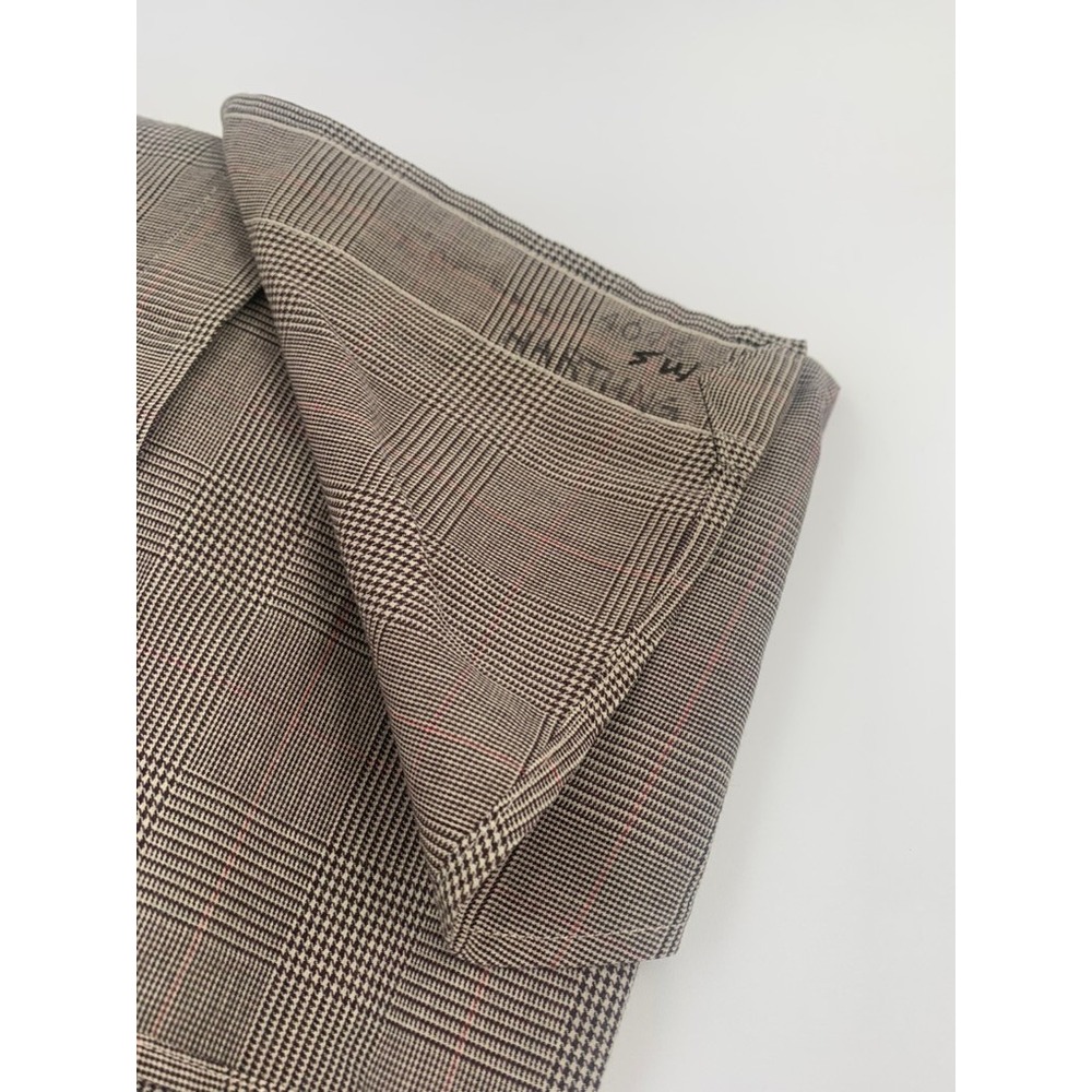 Polo Ralph Lauren Yarmouth Shirt Mens 17-34 Brown Glen Plaid Cotton Logo READ - Picture 9 of 9